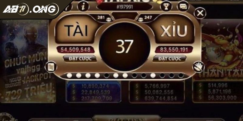 Tài Xỉu AB77 Các Cửa Cược Hấp Dẫn Và Luật Chơi Toàn Diện 1 Khái quát vài nét về game Tài Xỉu AB77